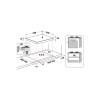 Indesit Aria 58cm 4 Burner Gas Hob - Stainless Steel