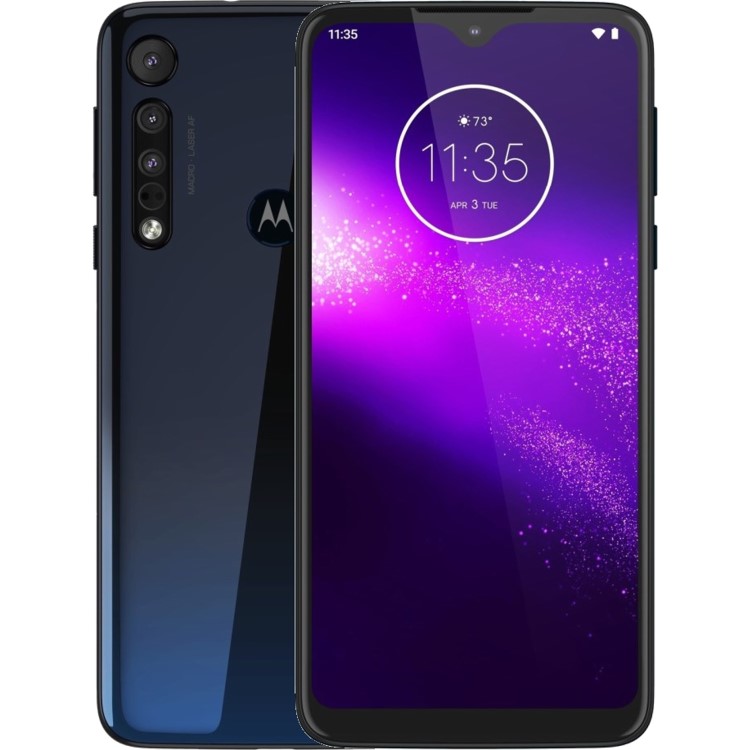 Refurbished Motorola One Macro Space Blue 6.2" 64GB 4G Unlocked & SIM Free Smartphone