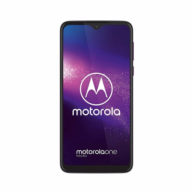 Grade A2 Motorola One Macro Ultra Violet  6.2" 64GB 4G Dual SIM Unlocked & SIM Free