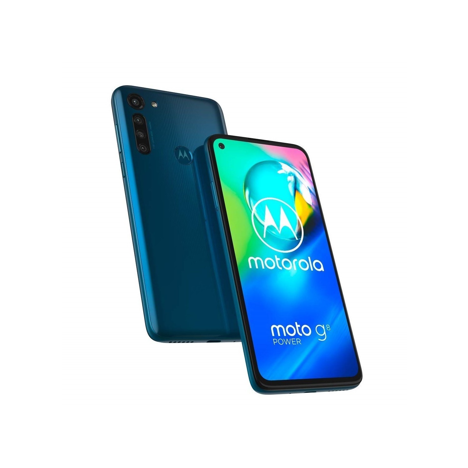 Refurbished Motorola Moto G8 Power Capri Blue 6.4 64GB 4G Dual SIM  Unlocked & SIM Free Smartphone 