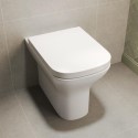 A1/PALBTW ONLY OPENED - Back to Wall Rimless Toilet with Soft Close Seat - Palma