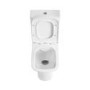 ONLY OPENED - Close Coupled Rimless Closed Back Toilet with Soft Close Seat - Palma