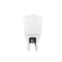 ONLY OPENED - Close Coupled Rimless Closed Back Toilet with Soft Close Seat - Palma