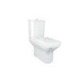 Close Coupled Rimless Open Back Toilet with Soft Close Seat - Palma 