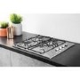 Refurbished Hotpoint PAN642IXH 58cm 4 Burner Gas Hob Stainless Steel