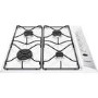 Refurbished Hotpoint PAS642HWH 58cm 4 Burner Gas Hob White