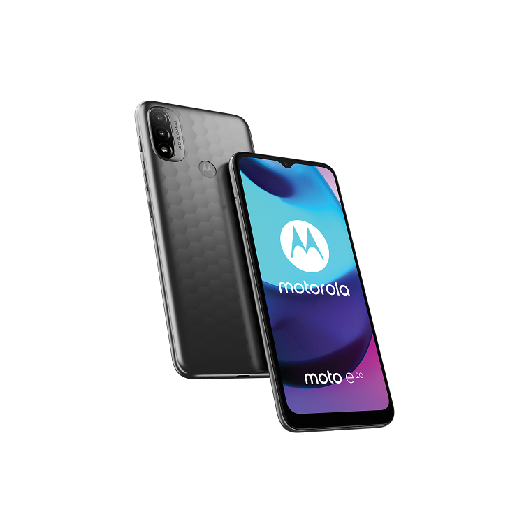Refurbished Motorola Moto E20 Graphite Grey 6.5" 32GB 4G Unlocked & SIM Free Smartphone