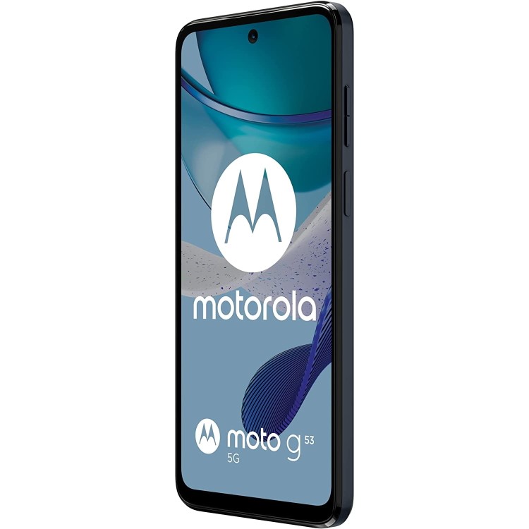 Motorola G53 5G 128GB 5G SIM Free Smartphone - Ink Blue