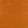Orange Velvet Footstool - Payton