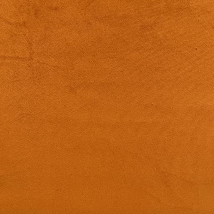 Orange Velvet Love Seat - Payton