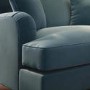 Blue Velvet Love Seat - Payton