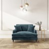 Blue Velvet Loveseat - Payton