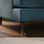 Blue Velvet Love Seat - Payton