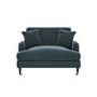 Blue Velvet Love Seat - Payton