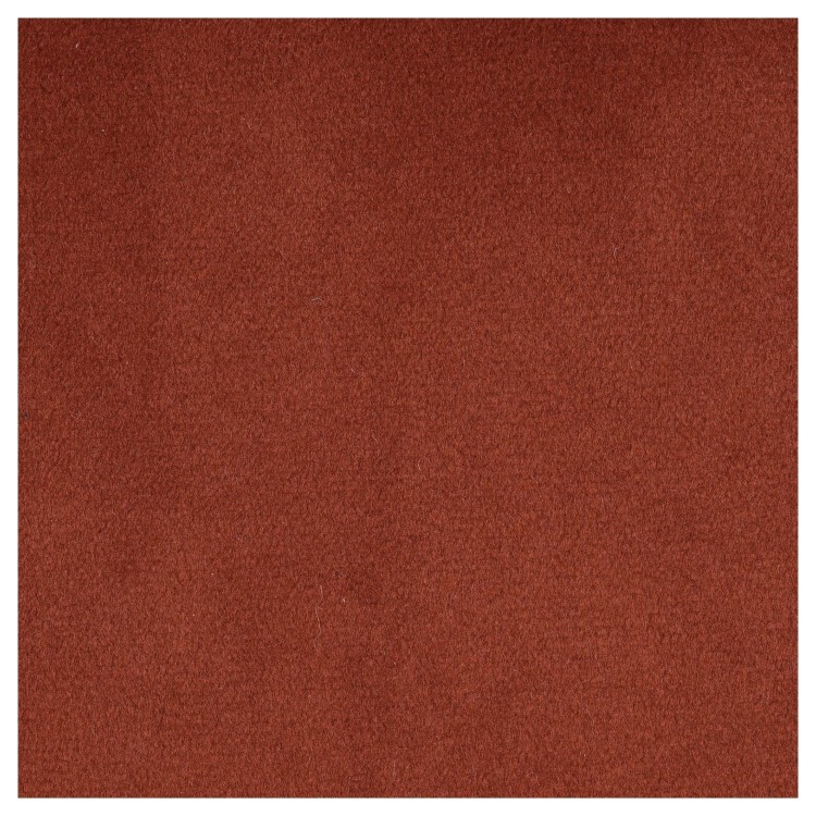 Burnt Orange Velvet Footstool - Payton