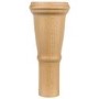 Set of 4 Light Oak Seat Legs - Payton