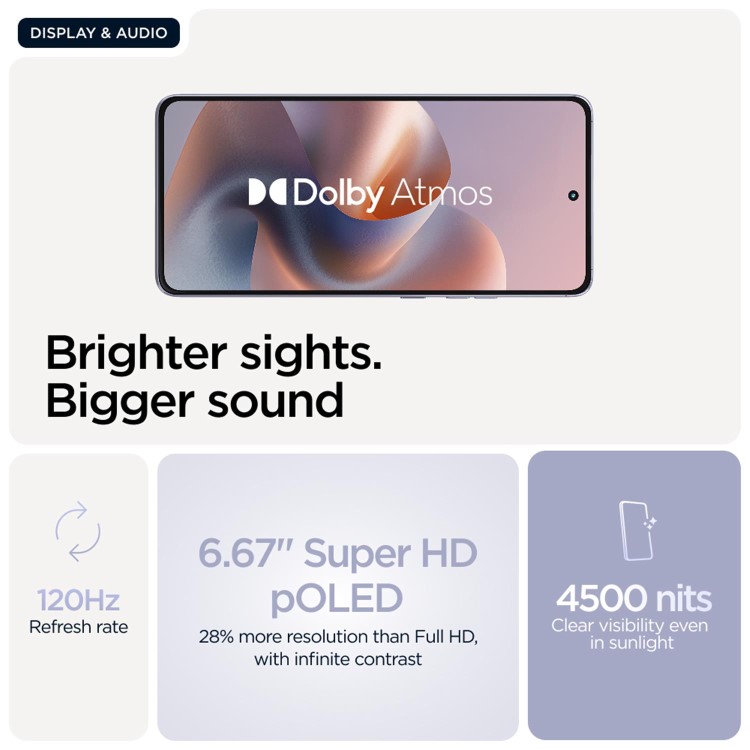 Motorola Moto G86 5G Cosmic Sky 6.67" 256GB 5G Unlocked & SIM Free Smartphone