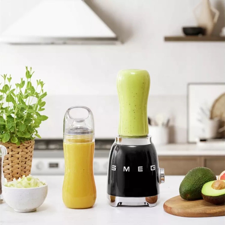 Smeg 50’s Style Mini Blender & Smoothie Maker - Black