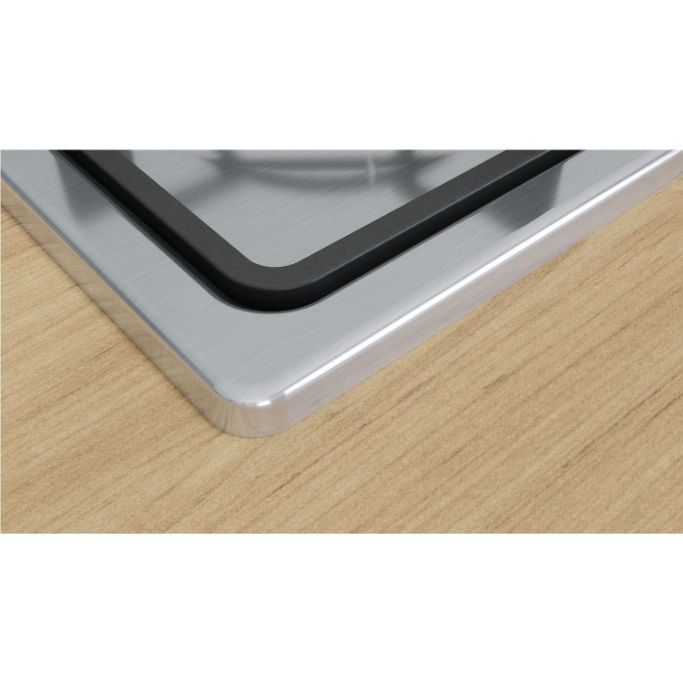 Bosch Series 2 60cm 4 Burner Gas Hob - Stainless Steel