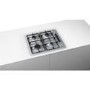 Refurbished Bosch Serie 2 PBP6B5B60 58cm 4 Burner Gas Hob Stainless Steel