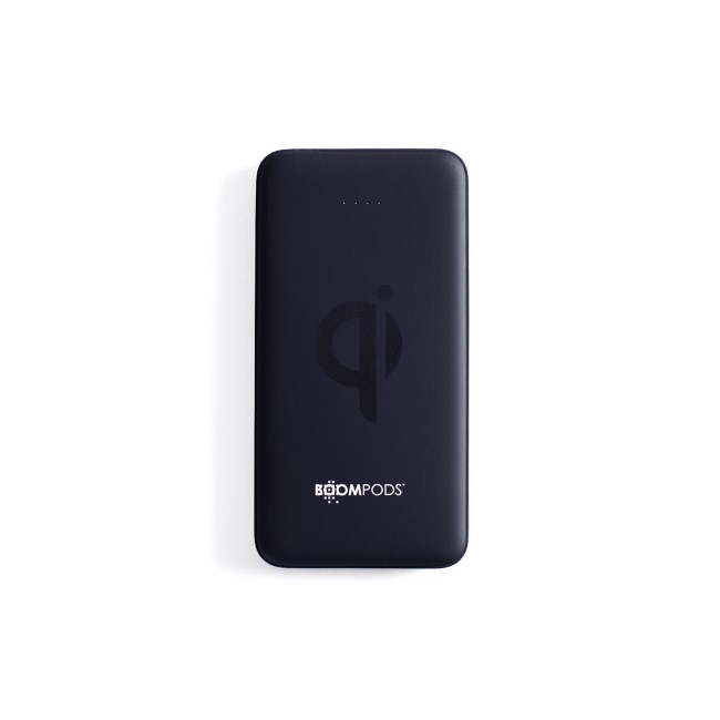 BoomPods Powerboom Qi  Wireless Powerbank 10000mAh Black
