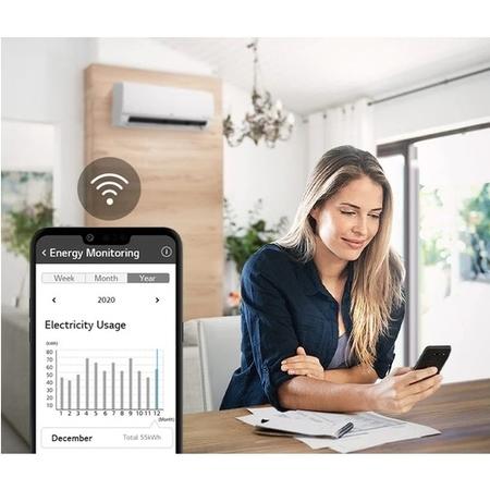 Refurbished LG DualCool 12000 BTU WiFi Smart DC Inverter Wall Split Air Conditioner