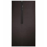 CDA PC52BL American Style Side By Side Fridge Freezer A+ Rated Black Colour