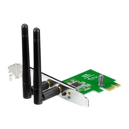 Box Opened ASUS PCE-N15 300Mbps PCI-E Wireless card 802.11n/g/b 90-IG1U003M00-0PA0-