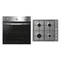 Candy PCI27XCHW6LXS Electric Single Oven and Gas Hob Pack - Stainless Steel Candy PCI27XCHW6LXS Electric Single Oven and Gas Hob Pack - Stainless Steel