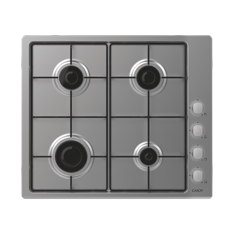 Candy Electric Single Oven and Gas Hob Pack - Stainless Steel