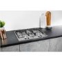 Refurbished Hotpoint PCN641IXH 60cm Four Burner Gas Hob Stainless Steel
