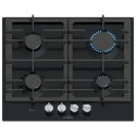 PCP6A6I90 Bosch Series 6 60cm 4 Burner Gas Hob - Black