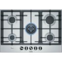 A2/PCQ7A5B90 Refurbished Bosch Series 6 75cm 5 Burner Gas Hob - Stainless steel