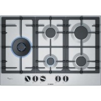 Refurbished Bosch Series 6 PCS7A5B90 75cm 5 Burner Gas Hob Stainless Steel Refurbished Bosch Series 6 PCS7A5B90 75cm 5 Burner Gas Hob Stainless Steel