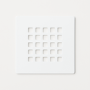 GRADE A1 - White Grill Waste Cover - Slate Trays