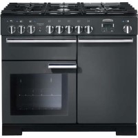 Rangemaster Professional Deluxe 100cm Dual Fuel Range Cooker - Slate Grey