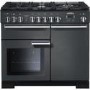 Rangemaster Professional Deluxe 100cm Dual Fuel Range Cooker - Slate Grey