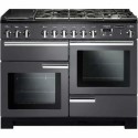 PDL110DFFSLC Rangemaster Professional Deluxe 110cm Dual Fuel Range Cooker - Slate Grey