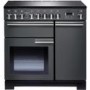 Refurbished Rangemaster Professional Deluxe PDL90EISLC 90cm Electric Range Cooker with Induction Hob