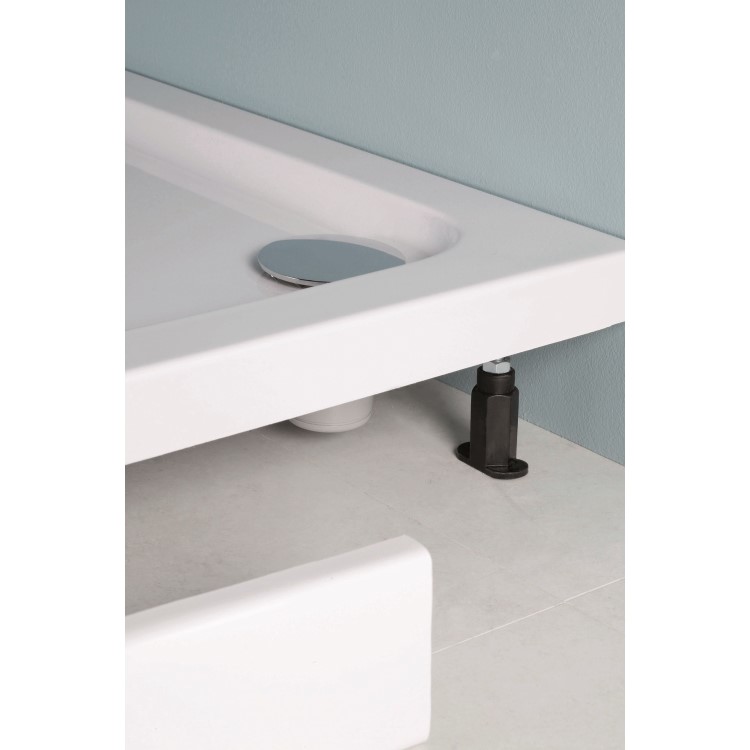 GRADE A1 - 95mm High RiserKit Pack for 700-1800mm Shower Tray - Pearl