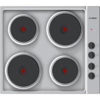 Bosch PEE689CA1 Serie 2 60cm Electric Sealed Plate Hob in Stainless steel