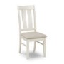 Julian Bowen Pair of Pembroke Ivory Dining Chairs