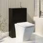 Matt Black 500mm WC unit  - Pendle