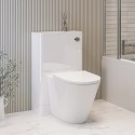 A1/PEN500WWC GRADE A1 - 500mm White Back to Wall Toilet Unit Only - Pendle