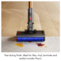 Dyson PencilWash Wet Floor Cleaner with Hard Floor Cleaning Solution – Cordless Wet Floor Cleaner for Hard Floors