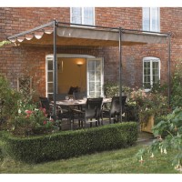 Rowlinson St Tropez Retractable Garden Canopy - 270 x 330cm