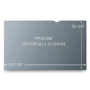 3M 24" Monitor Frameless Display Privacy Filter