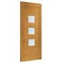 External Oak Cottage Door with Opaque Glass - Pre-Finished - 1981 x 838 x 44mm - Turin Essential - XL Joinery