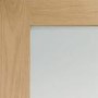 Internal Oak Pre-Finished Shaker 4 Panel Door with  Obscure Glass - Pre-Finished, 1981 x 838 x 35 mm