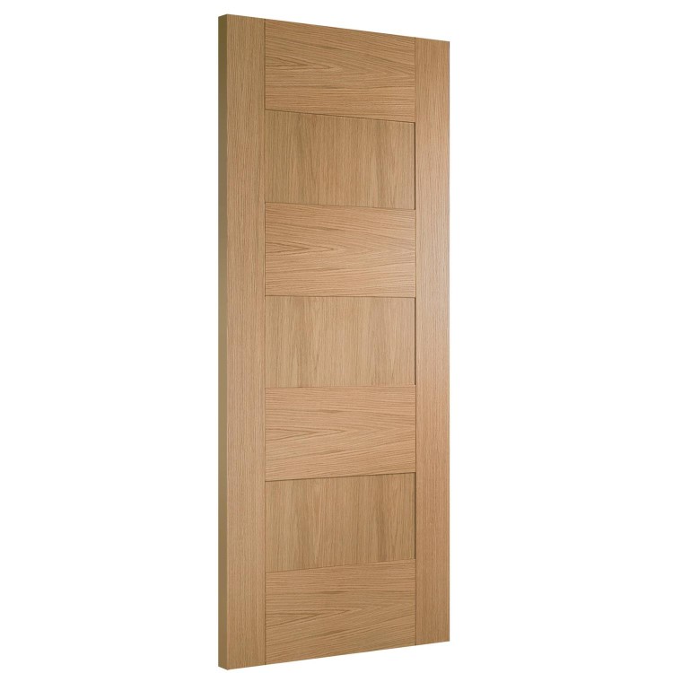 Internal Oak FD30 Fire Door - Pre-Finished - 1981 x 762 x 44mm - Perugia - XL Joinery